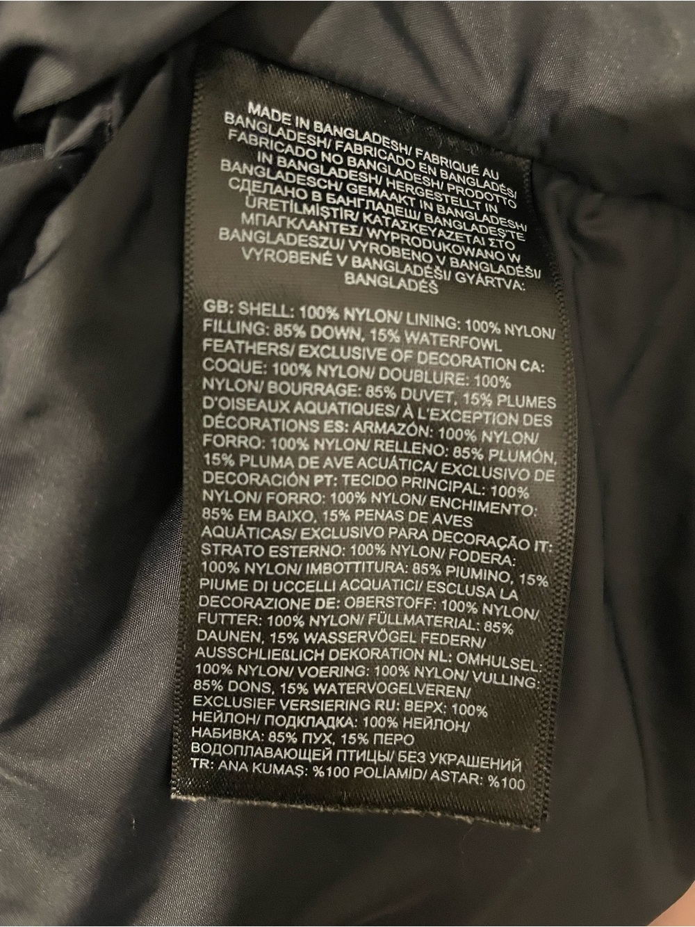 The North Face 1996 Retro Nuptse 700 Down Vest Women’s Black Small - Picture 10 of 12